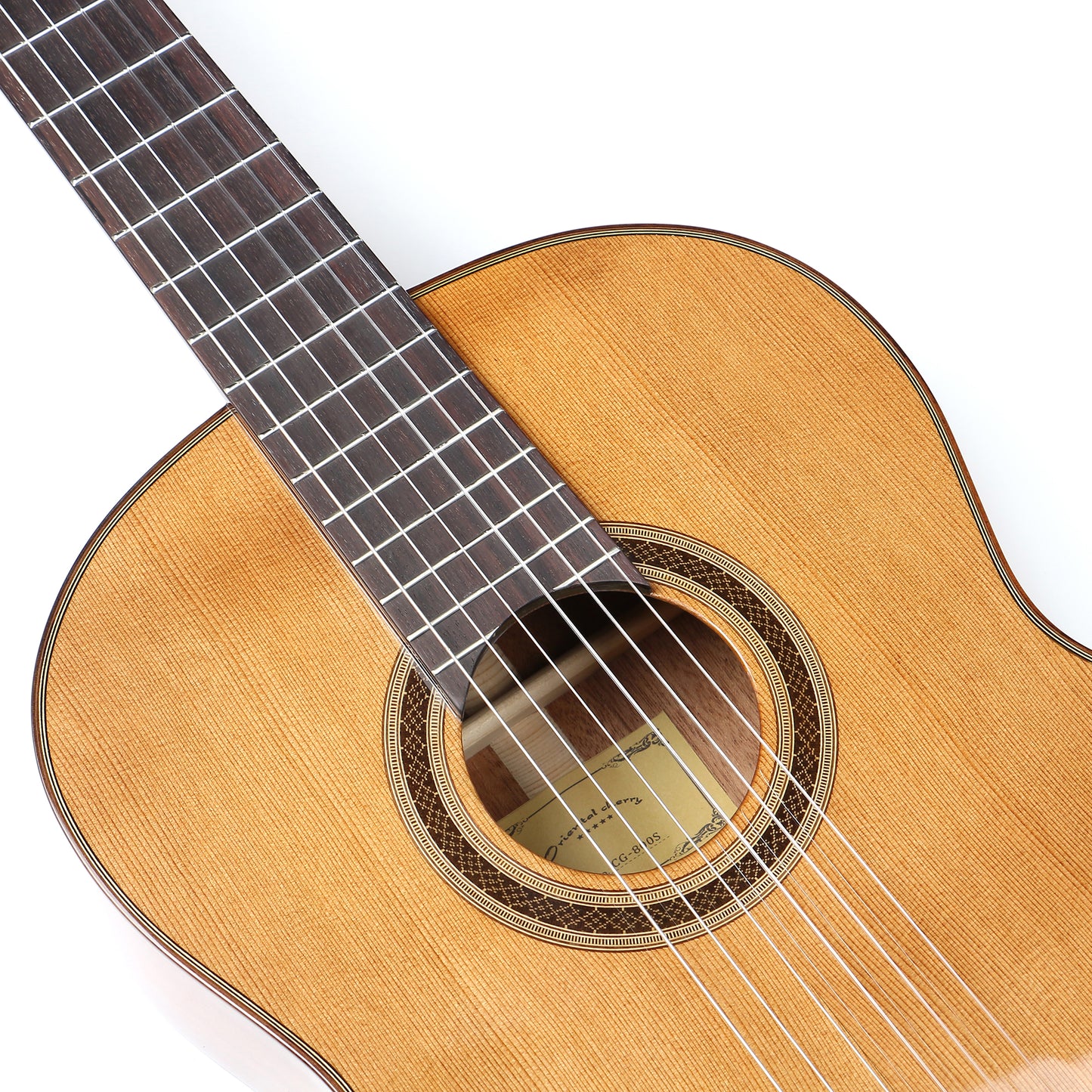 CG-800 39-Inch Classical Guitar | Solid Cedar Top & High Gloss Finish